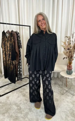 Outlet Skjorte - Vera - Black Skjorter