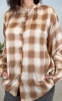 New Skjorte - Sylvia - Camel Skjorter