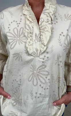 Sale Skjorte - Linda - Beige Skjorter