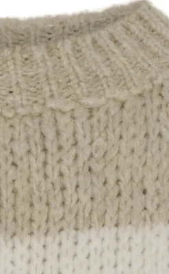 Online Strik - Ambre - Beige Striktrøjer & Sweat