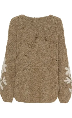 Discount Strik - Iria - Light Camel Striktrøjer & Sweat