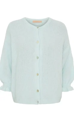 Strik - Juliana - Sky Blue Striktrøjer & Sweat