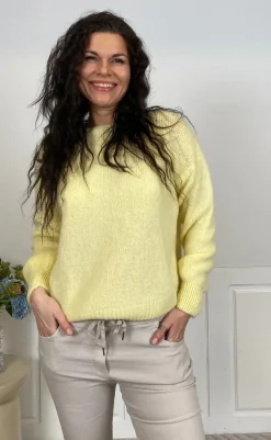 Strik - Rosa - Primula Striktrøjer & Sweat