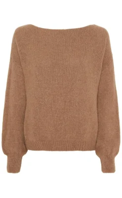 Online Strik - Rosa - Camel Striktrøjer & Sweat