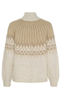Sale Striktrøje - Gaelle - Beige Striktrøjer & Sweat