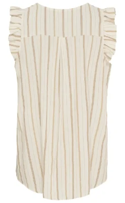 Top - Angelica - Brown T-shirts & Toppe