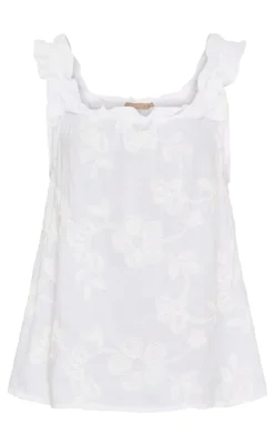 Outlet Top - Cassandra - White T-shirts & Toppe