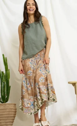 Discount Top - Holly - Military T-shirts & Toppe