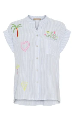 Online Top - Nikita - Celeste T-shirts & Toppe