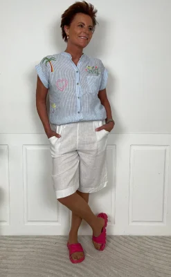 Online Top - Nikita - Celeste T-shirts & Toppe