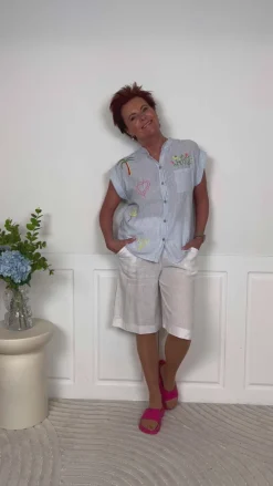 Online Top - Nikita - Celeste T-shirts & Toppe