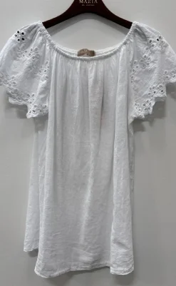 Clearance Top - Randi - White T-shirts & Toppe