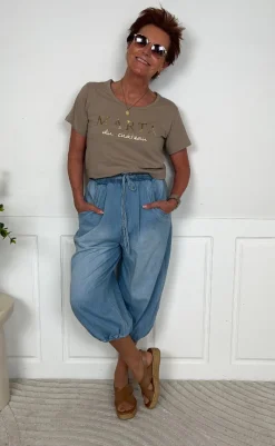 Best T-shirt - Jeanette - Sand T-shirts & Toppe