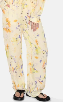 Clearance Bukser - Carla - Pastel Yellow Bukser & Jeans
