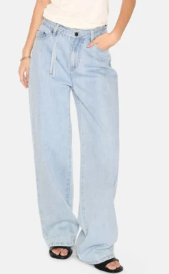 Jeans - Adanna - Light Blue Bukser & Jeans