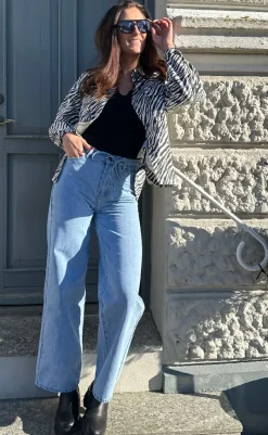 Jeans - Adanna - Light Blue Bukser & Jeans