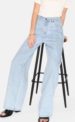 Jeans - Adanna - Light Blue Bukser & Jeans