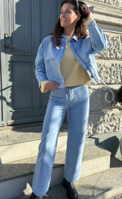 Jeans - Adanna - Light Blue Bukser & Jeans