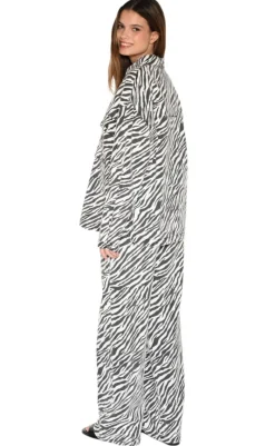 Outlet Jeans - Adanna Zebra - Black Bukser & Jeans