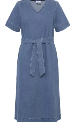 Outlet Kjole - Dawn - Medium Blue Kjoler