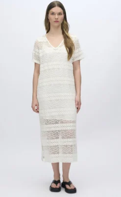 Hot Kjole - Pilano - Broken White Kjoler