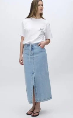 New Nederdel - maisie - Light Blue Nederdele