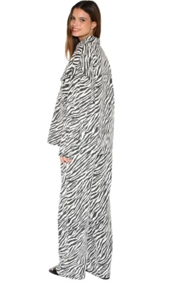 Skjorte - Noliana Zebra Denim - Black Skjorter|Striktrøjer & Sweat