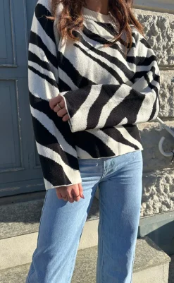 Discount Striktrøje - Dania - Black Striktrøjer & Sweat