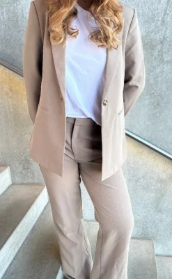 Discount Blazer - Avery Suit - Dusty Brown Blazere & Indejakker