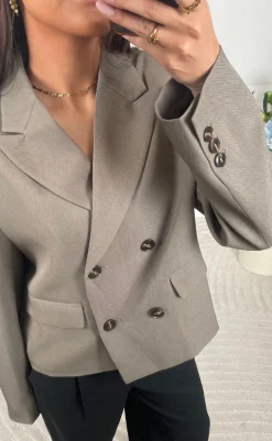 New Blazer - Conan Structure - Khaki Blazere & Indejakker