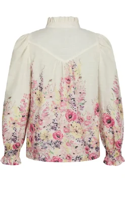 Discount Bluse - Calloma - Ivory Bluser