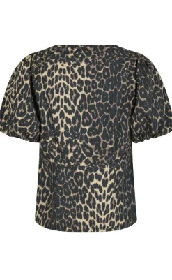 Hot Bluse - Irina - Leopard Bluser