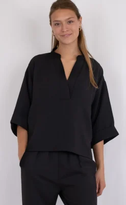 Online Bluse  - Luma - Black Bluser