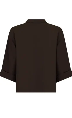 Online Bluse - Luma - Brown Bluser