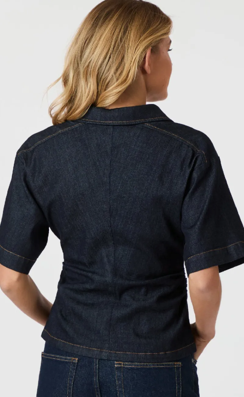 Clearance Bluse - Spenda - Dark Blue Bluser
