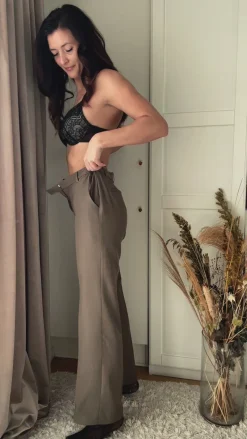 Sale Bukser - Alice Structure - Khaki Bukser & Jeans