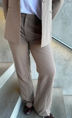 Clearance Bukser - Alice Suit - Dusty Brown Bukser & Jeans