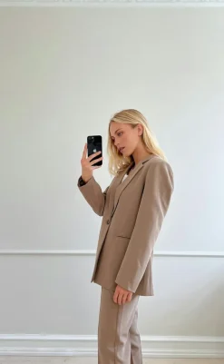 Clearance Bukser - Alice Suit - Dusty Brown Bukser & Jeans