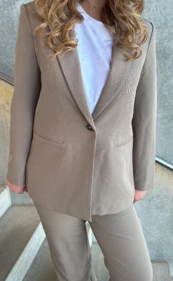 Clearance Bukser - Alice Suit - Dusty Brown Bukser & Jeans