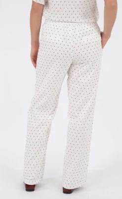 Clearance Bukser - Astra Heart - White Bukser & Jeans