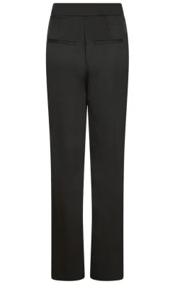 Bukser - Debra Heavy Sateen - Black Bukser & Jeans