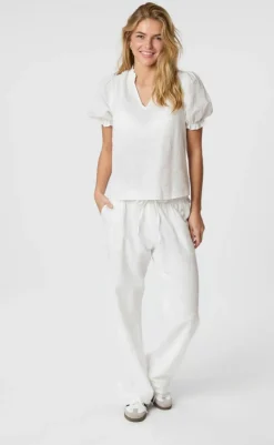 Hot Bukser - Sonar Linen - White Bukser & Jeans