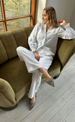 Hot Bukser - Sonar Linen - White Bukser & Jeans