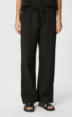 Best Bukser - Sonar Linen - Black Bukser & Jeans