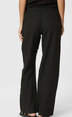 Best Bukser - Sonar Linen - Black Bukser & Jeans