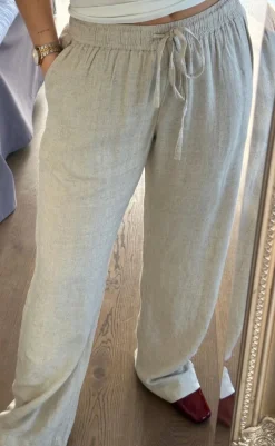 Discount Bukser - Sonar Linen - Sand Bukser & Jeans
