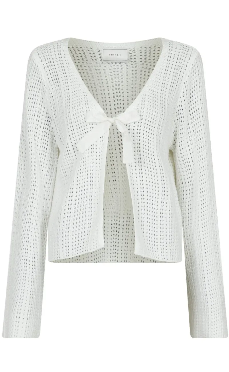 New Cardigan - Bates - White Cardigans