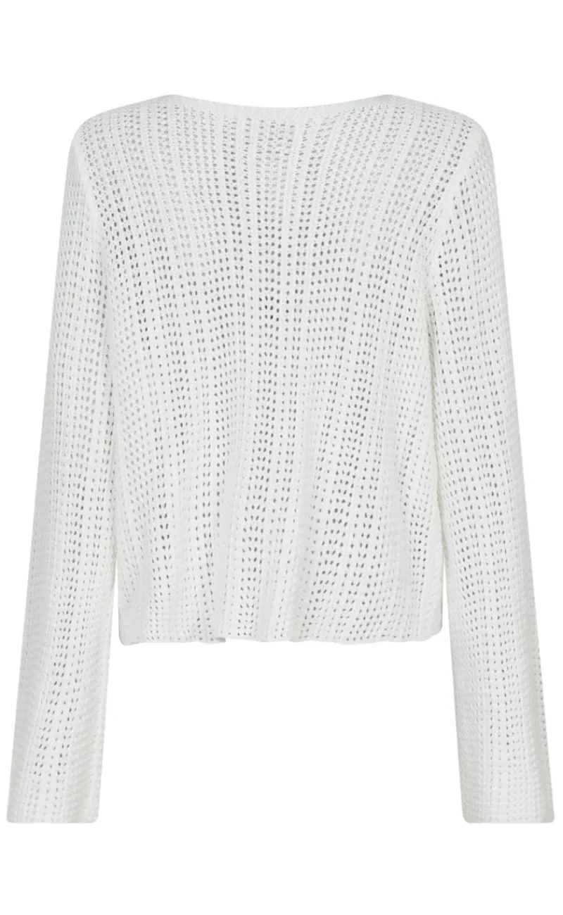 New Cardigan - Bates - White Cardigans