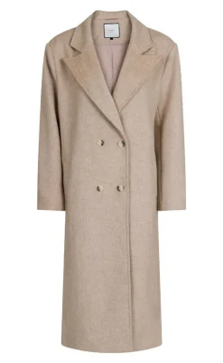 Discount Frakke - Williams - Beige Melange Jakker & Frakker|Alt Overtøj