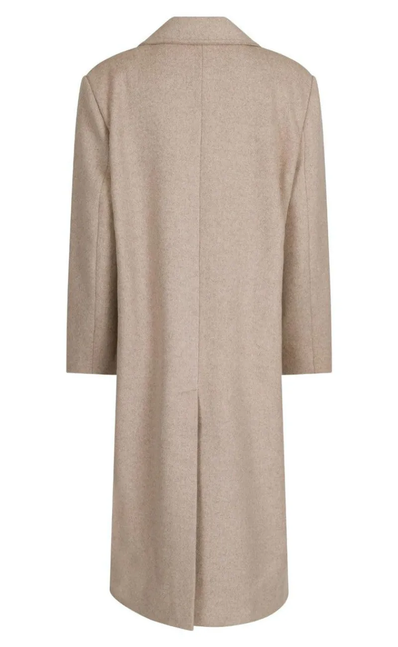 Discount Frakke - Williams - Beige Melange Jakker & Frakker|Alt Overtøj